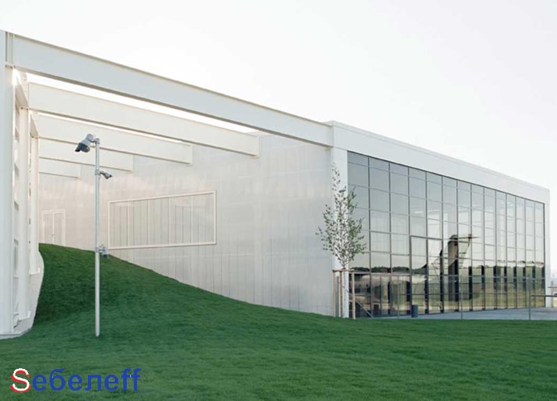 ангар из Сотовый поликарбонат 20 мм