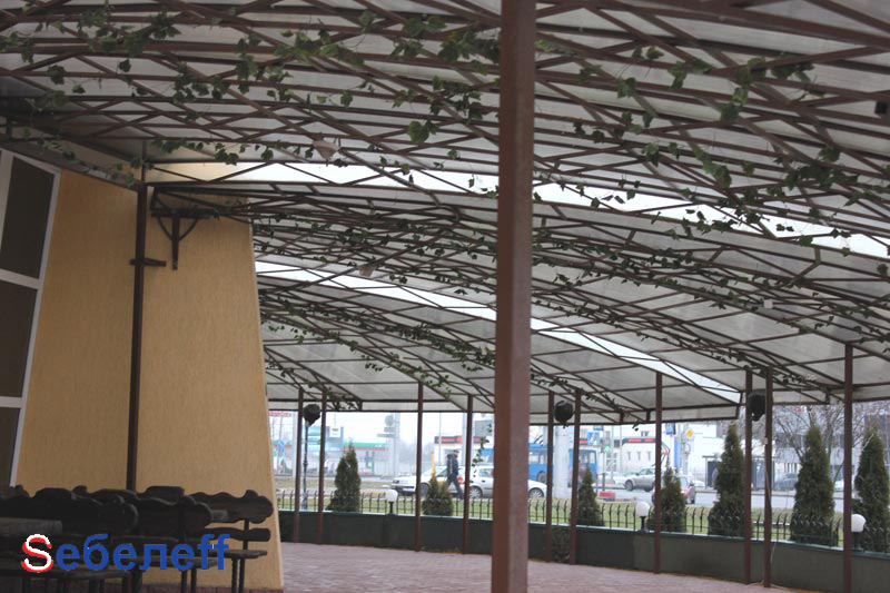 Сотовый поликарбонат 10 мм для крыши