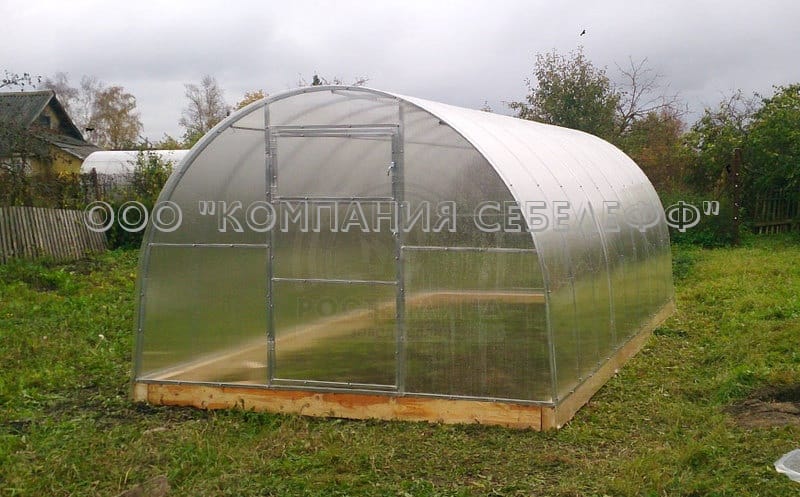 Теплица арочная усиленная 3х4 каркас