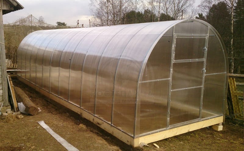 Теплица арочная усиленная 3х6 каркас