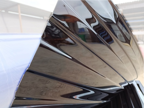 картинка Профилированный поликарбонат C-8 бронза 1,7 мм 4 м.